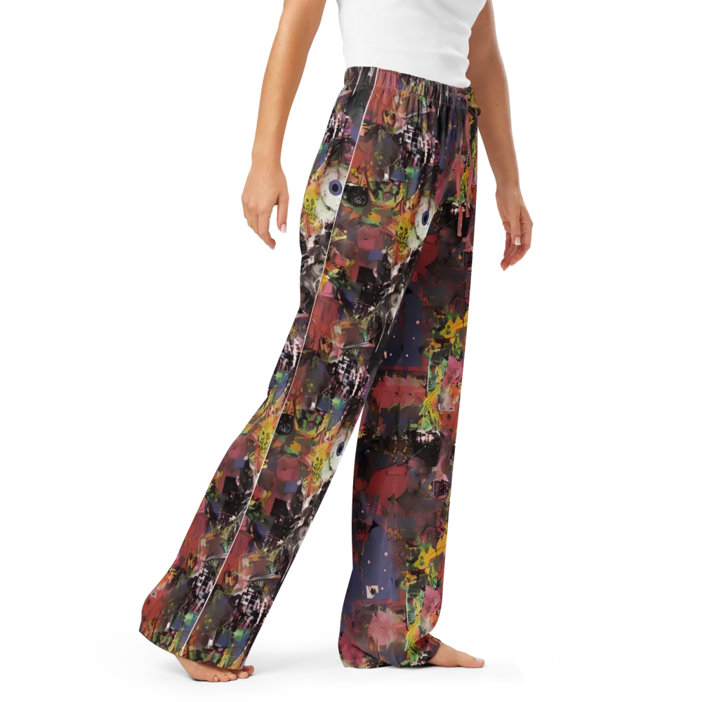 Riot of Rhythm on Women's Pajama Pants — Right Front