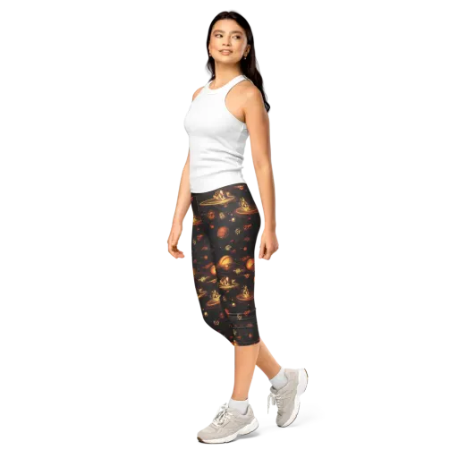 Murillo Vortex on a Capri Leggings