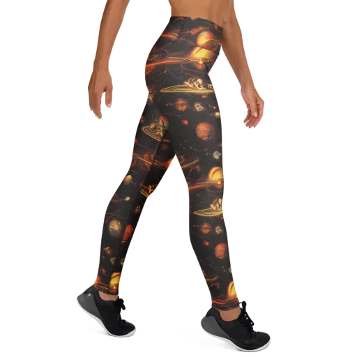 Murillo Vortex on a Yoga Leggings