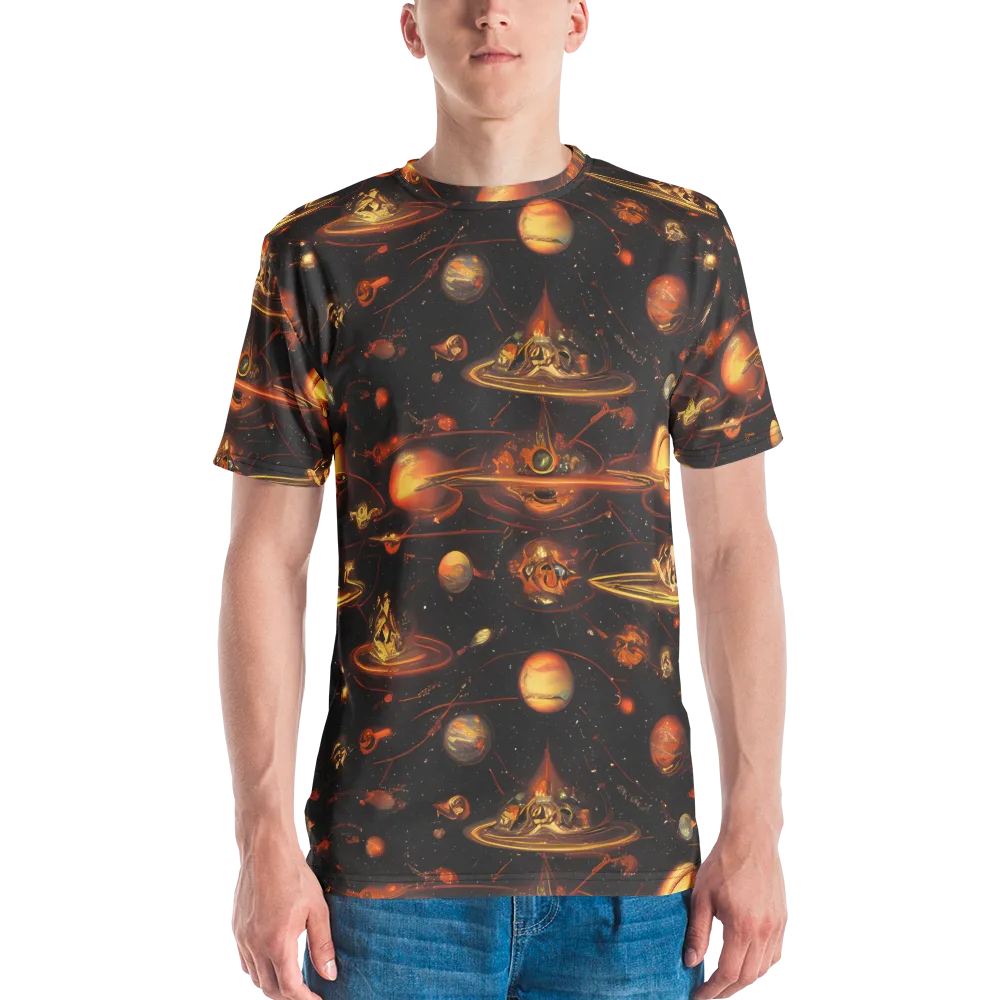 Murillo Vortex on Men's Crew Neck T-Shirt — Front
