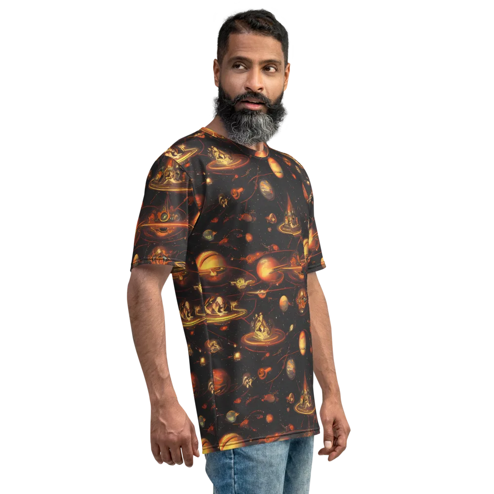 Murillo Vortex on Men's Crew Neck T-Shirt — Right