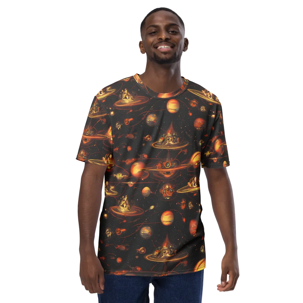 Murillo Vortex on Men's Crew Neck T-Shirt — Front