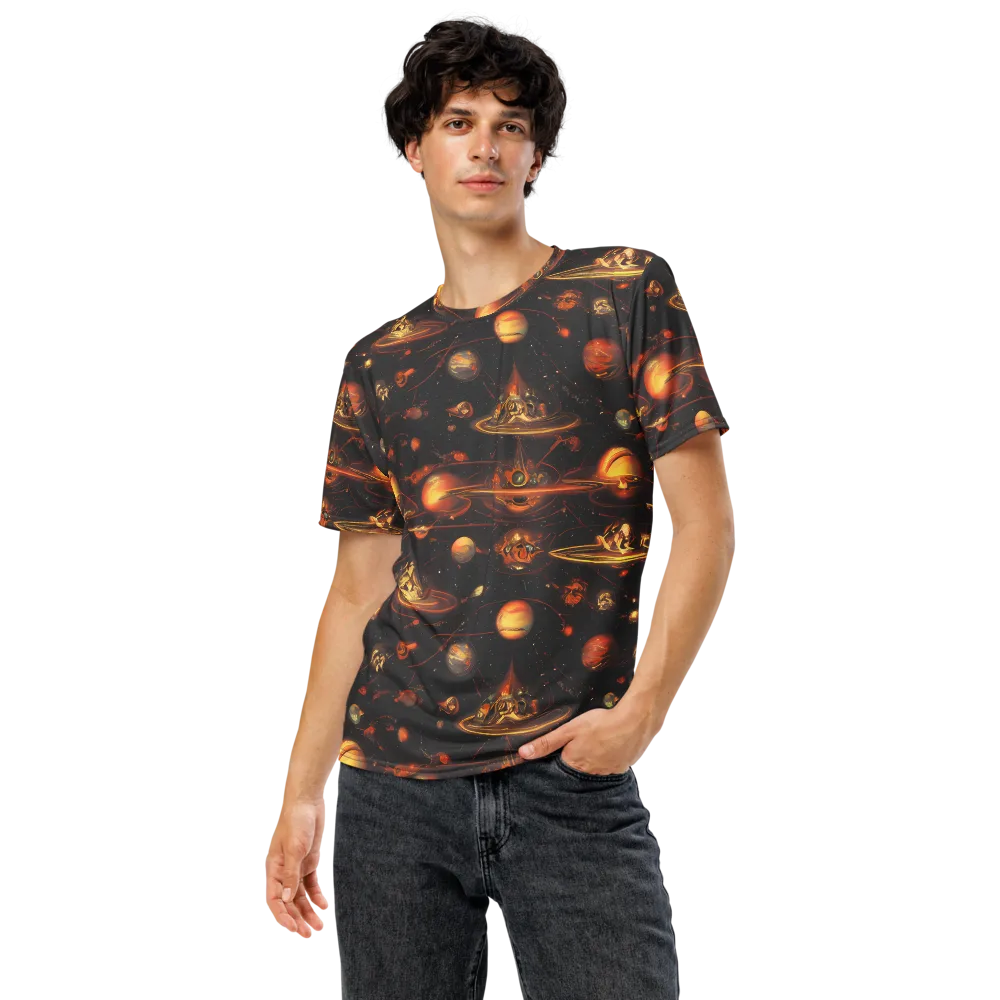 Murillo Vortex on Men's Crew Neck T-Shirt — Front