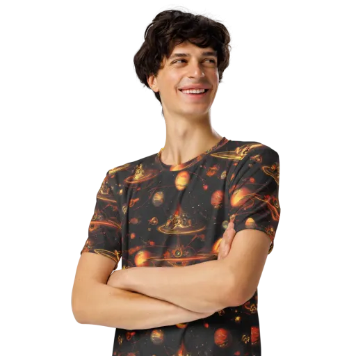 Murillo Vortex on a Men's Crew Neck T-Shirt