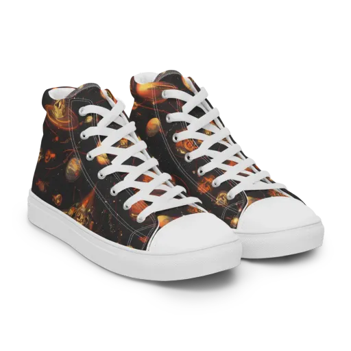Murillo Vortex on a Men's High Top Canvas Shoes