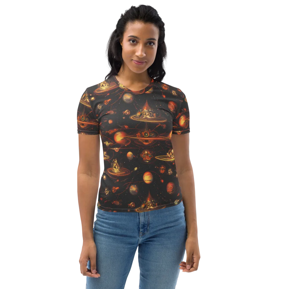Murillo Vortex on Women's Crew Neck T-Shirt — Front