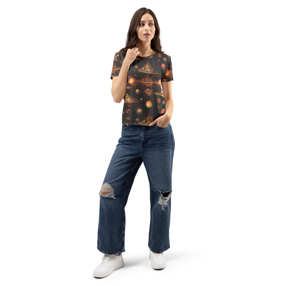 Murillo Vortex on Women's Crew Neck T-Shirt — Front