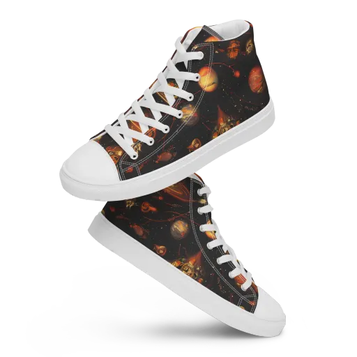 Murillo Vortex on a Women's High Top Canvas Shoes