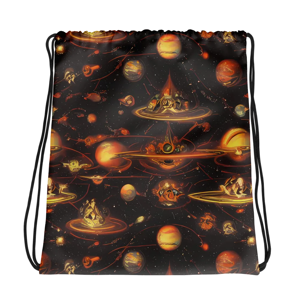 Murillo Vortex on Drawstring Bag — Photo