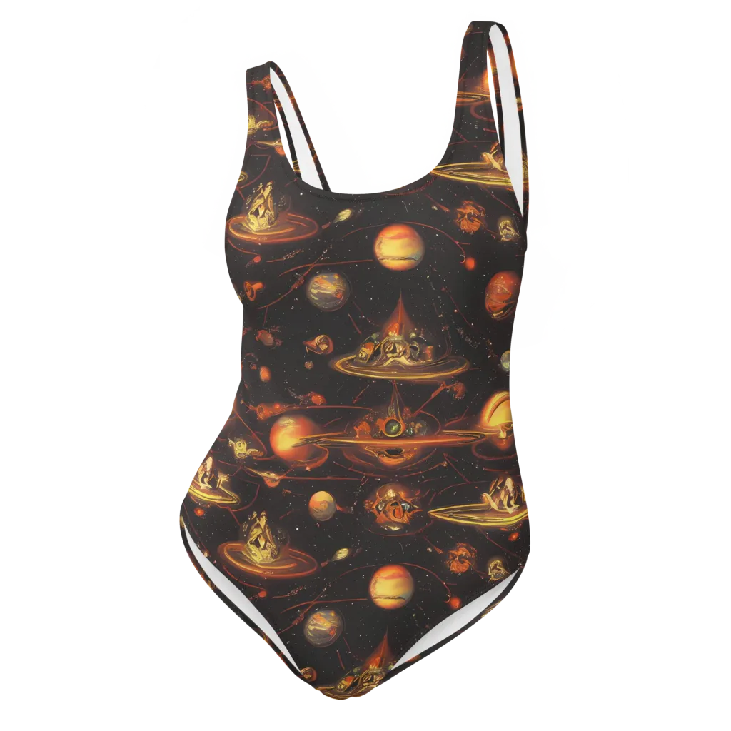 Murillo Vortex on One-Piece Swimsuit — Front