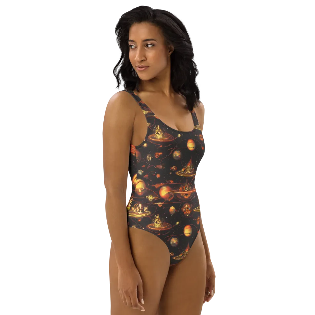 Murillo Vortex on One-Piece Swimsuit — Right