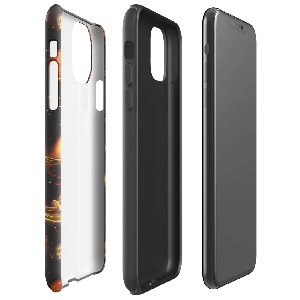 Murillo Vortex on Tough Case for iPhone® — Right