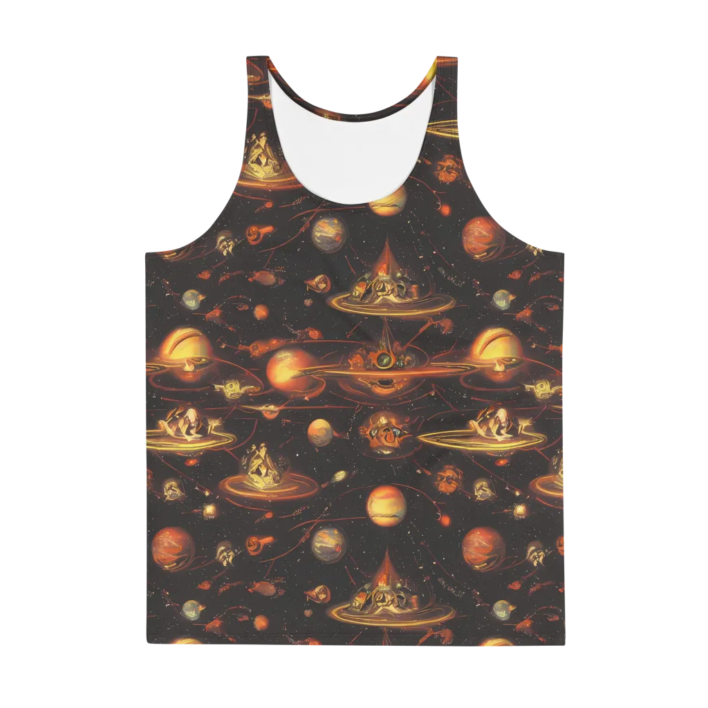 Murillo Vortex on Men's Tank Top — Front
