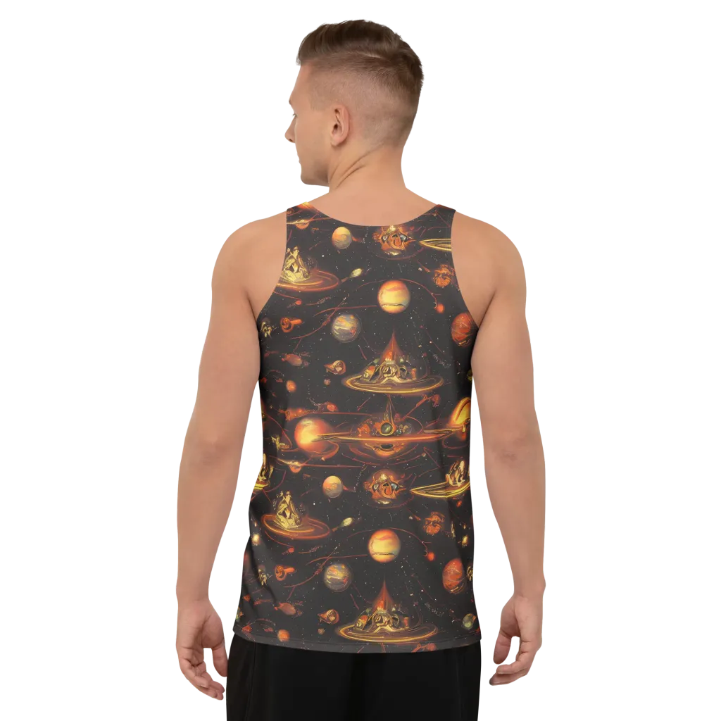 Murillo Vortex on Men's Tank Top — Back