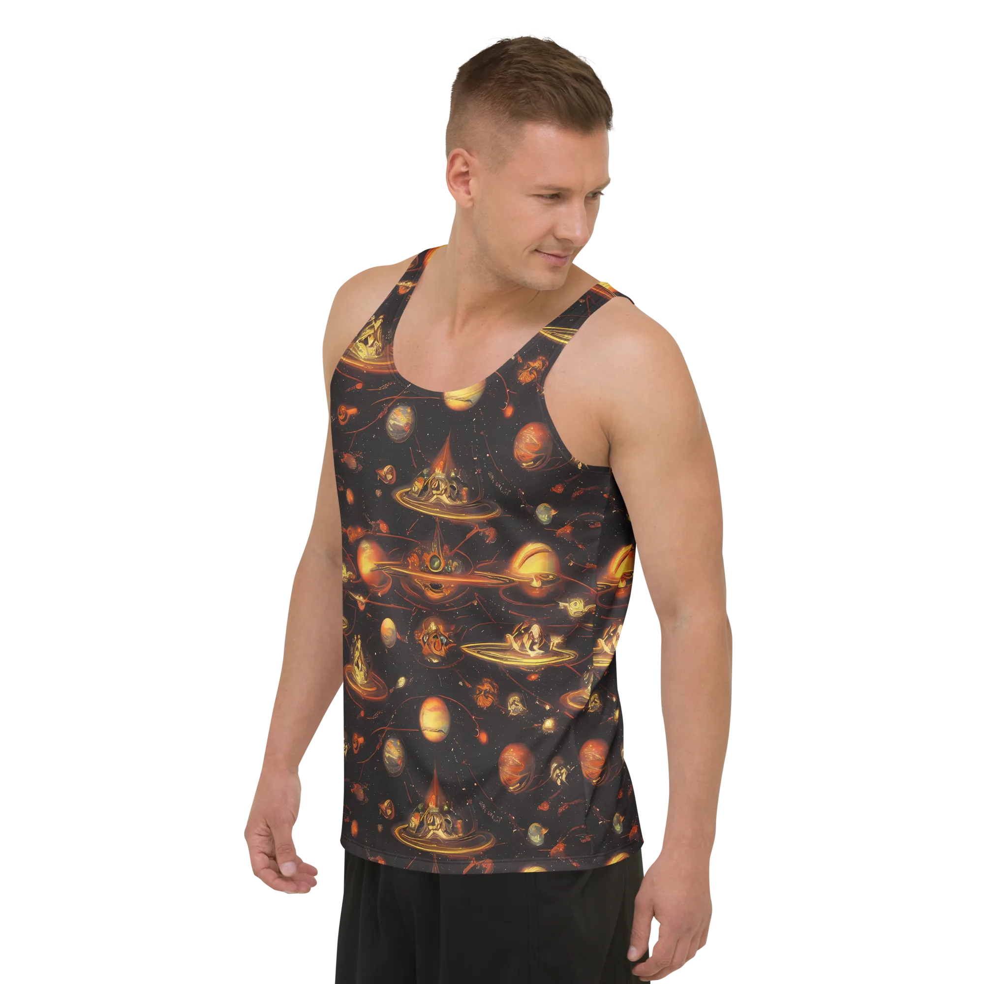 Murillo Vortex on Men's Tank Top — Left Front