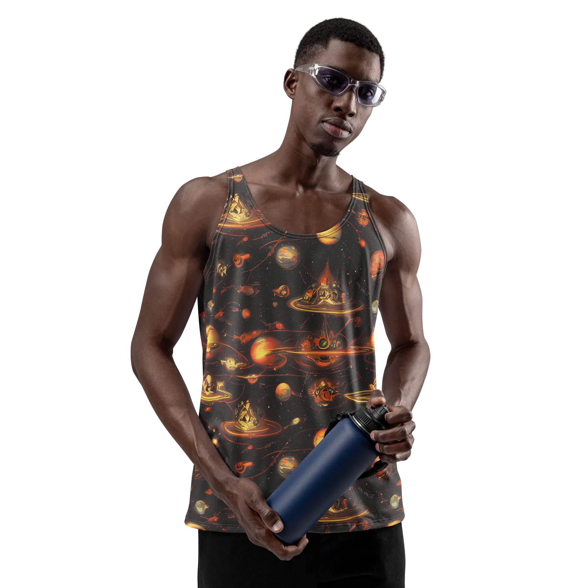 Murillo Vortex on Men's Tank Top — Front