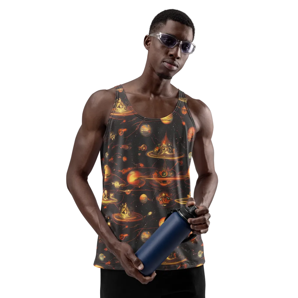 Murillo Vortex on Men's Tank Top — Front