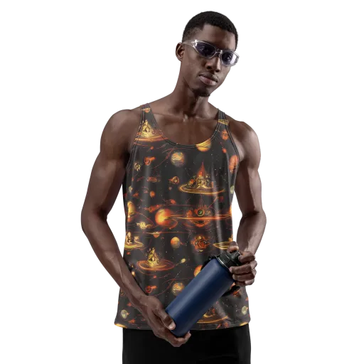 Murillo Vortex on a Men's Tank Top