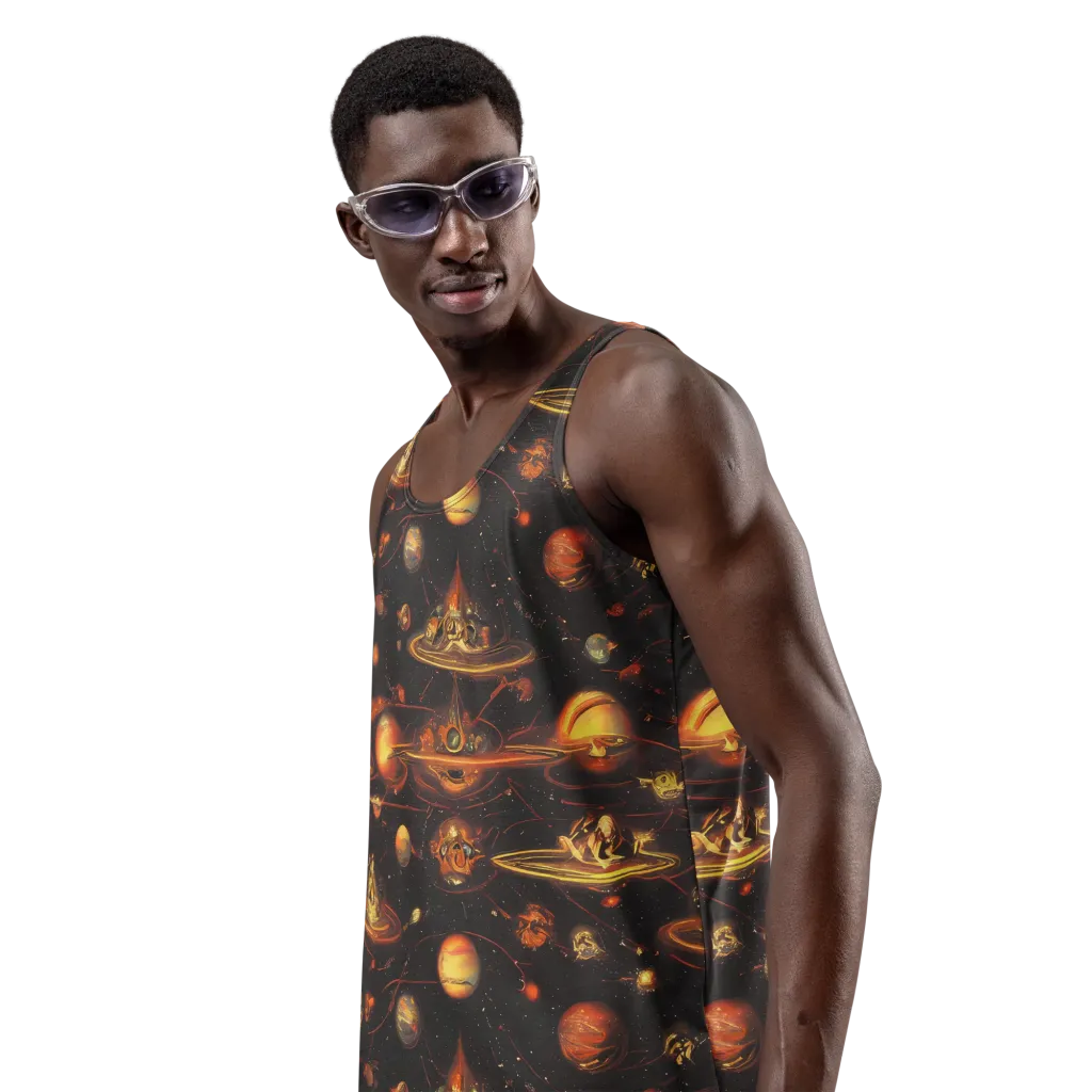 Murillo Vortex on Men's Tank Top — Left