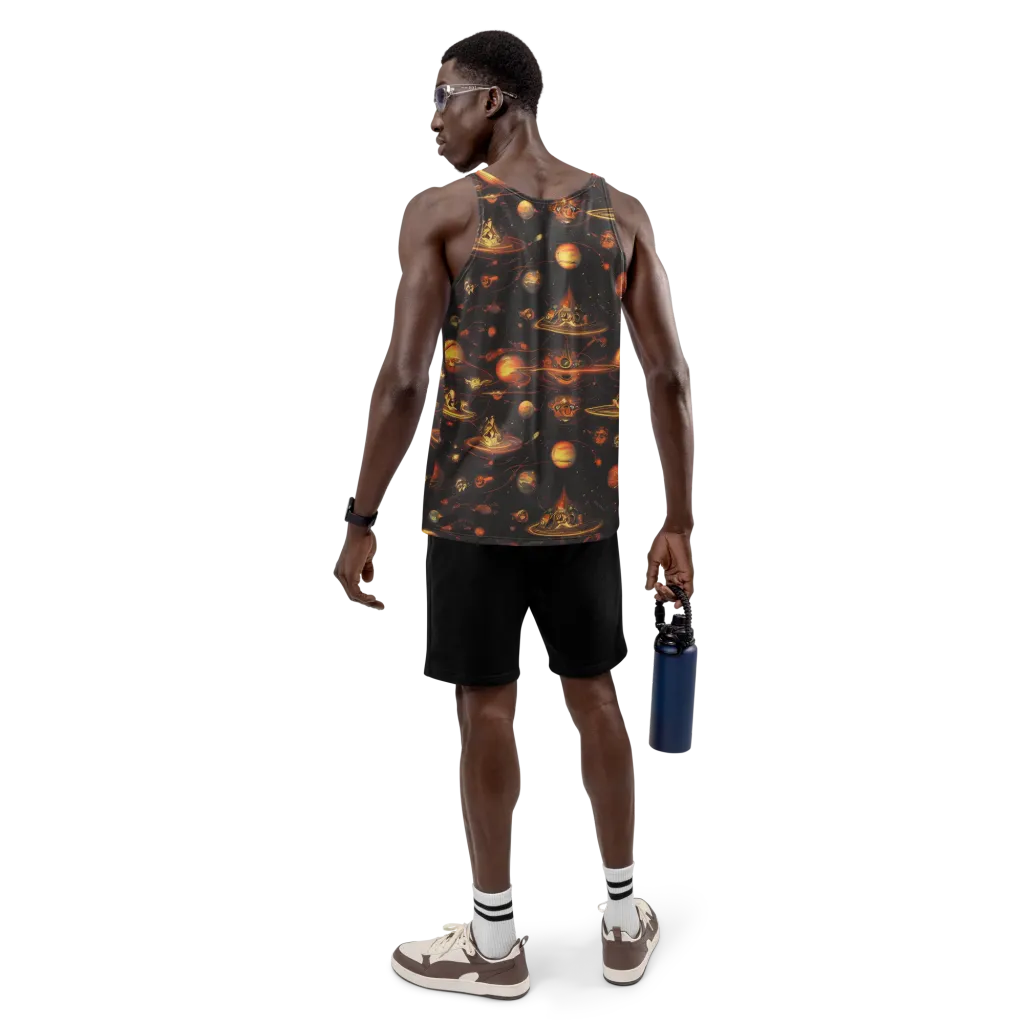 Murillo Vortex on Men's Tank Top — Back