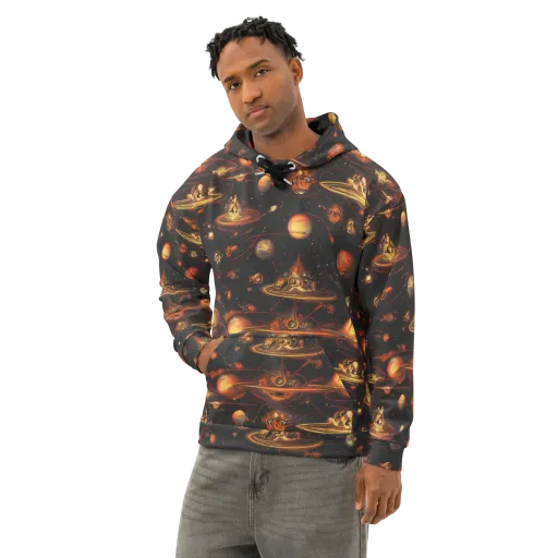 Murillo Vortex on a Cotton Hoodie