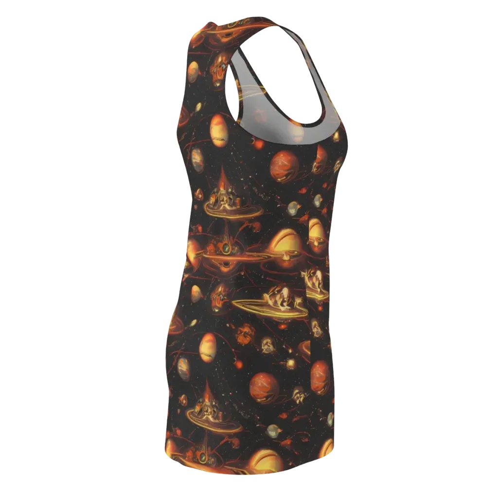 Murillo Vortex on Racerback Dress — Back Side