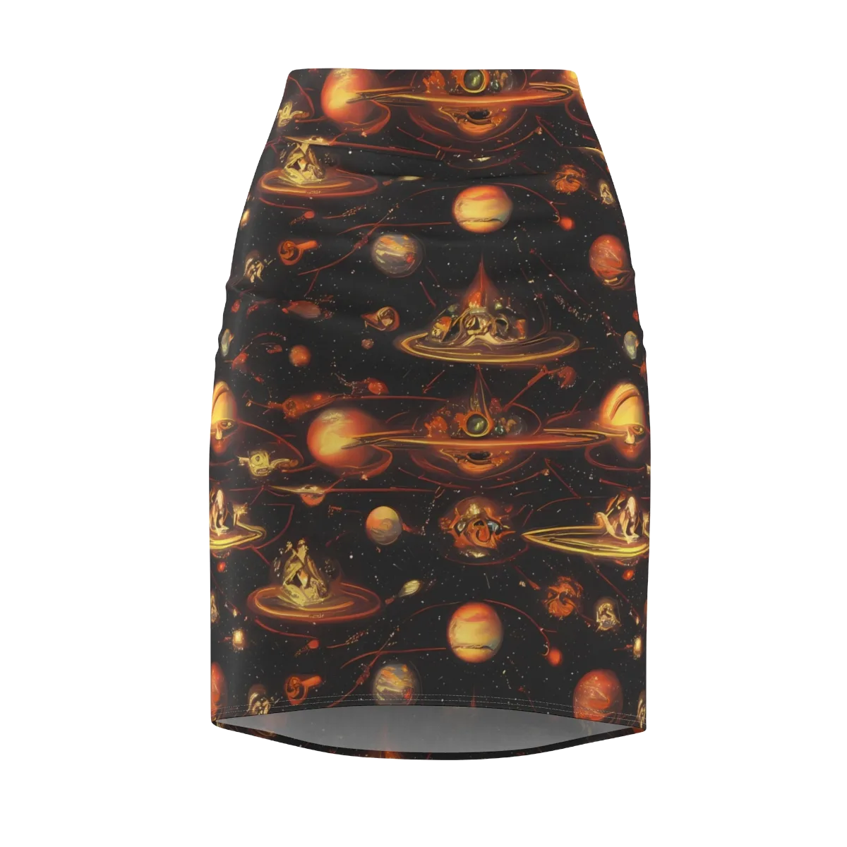 Murillo Vortex on Pencil Skirt — Front