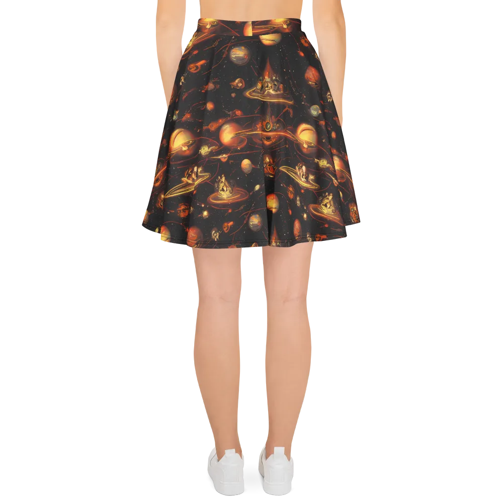 Murillo Vortex on Skater Skirt — Back