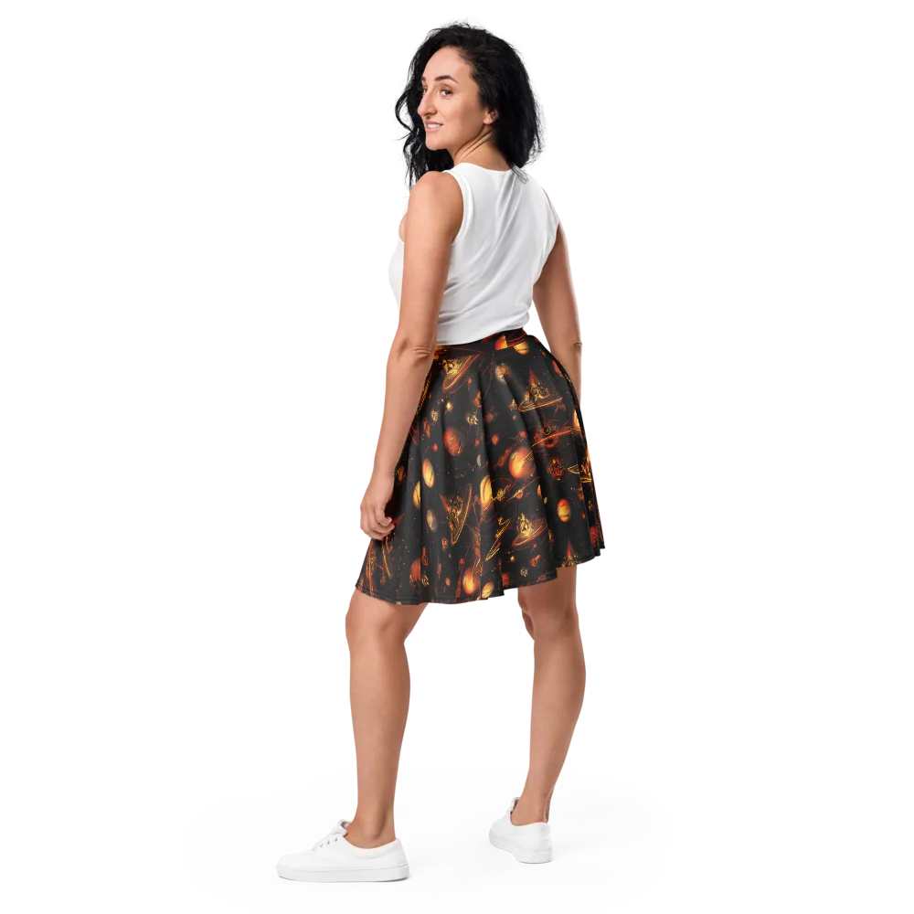 Murillo Vortex on Skater Skirt — Back