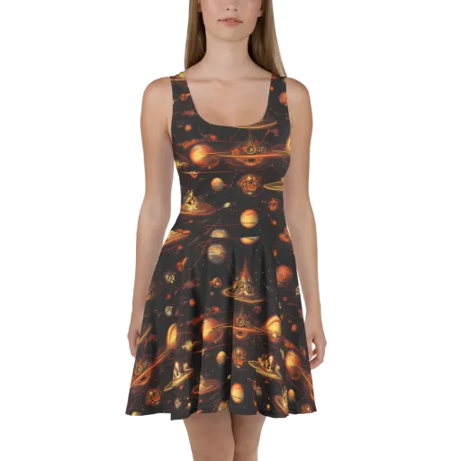 Murillo Vortex on a Skater Dress