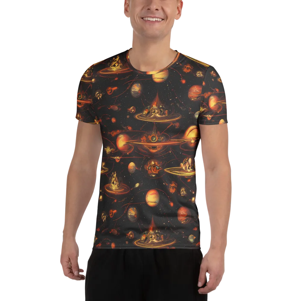 Murillo Vortex on Men's Athletic T-Shirt — Front
