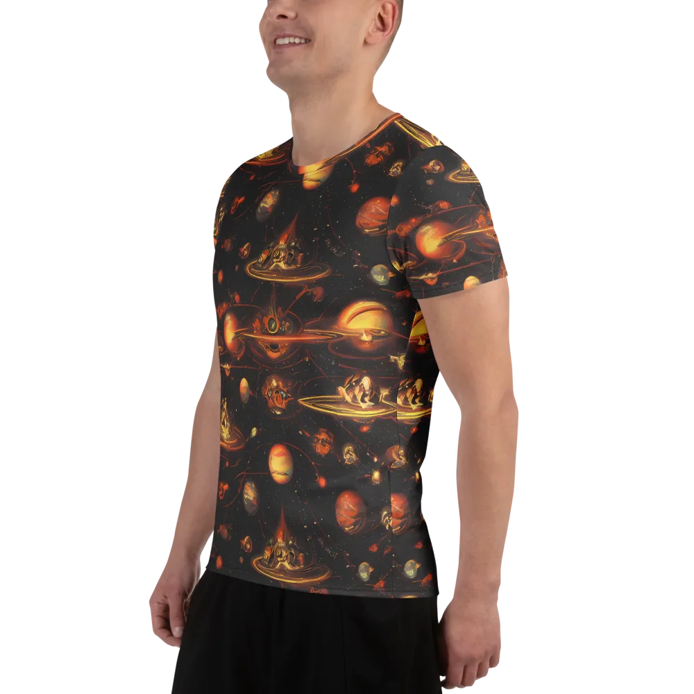 Murillo Vortex on Men's Athletic T-Shirt — Left