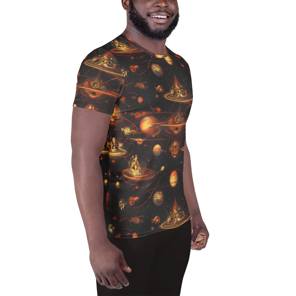 Murillo Vortex on Men's Athletic T-Shirt — Right