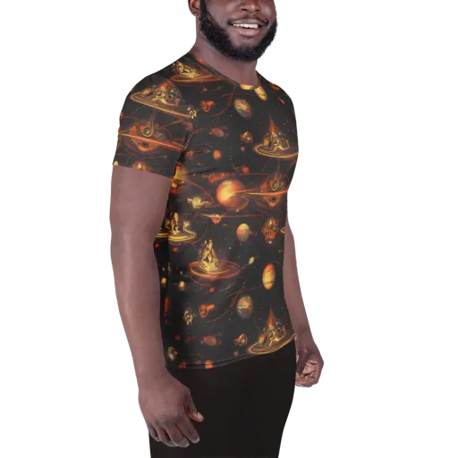 Murillo Vortex on a Men's Athletic T-Shirt