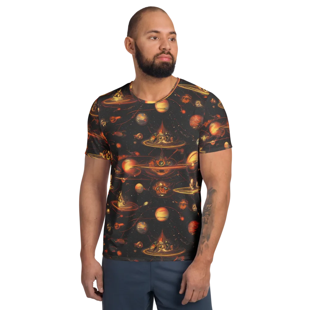 Murillo Vortex on Men's Athletic T-Shirt — Front