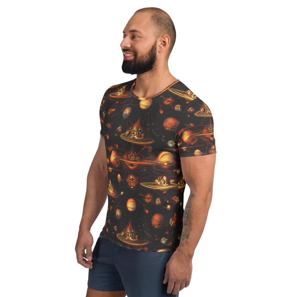 Murillo Vortex on Men's Athletic T-Shirt — Left