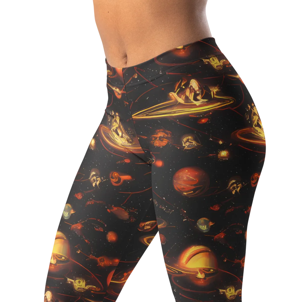 Murillo Vortex on Leggings — Left Front