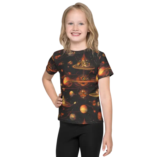 Murillo Vortex on a Kids Crew Neck T-Shirt