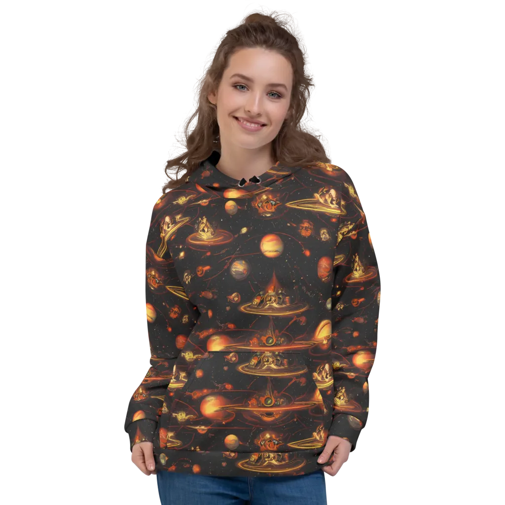 Murillo Vortex on Hoodie — Front