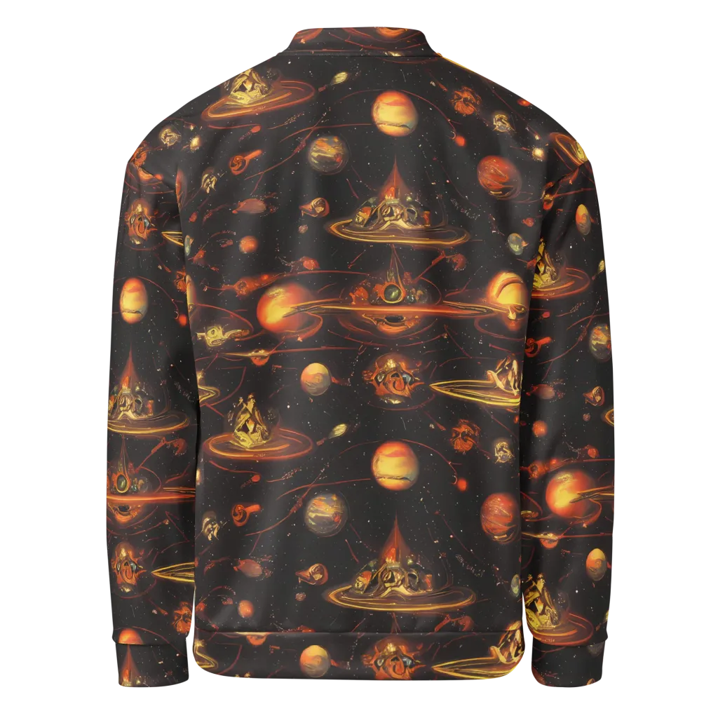 Murillo Vortex on Bomber Jacket — Back