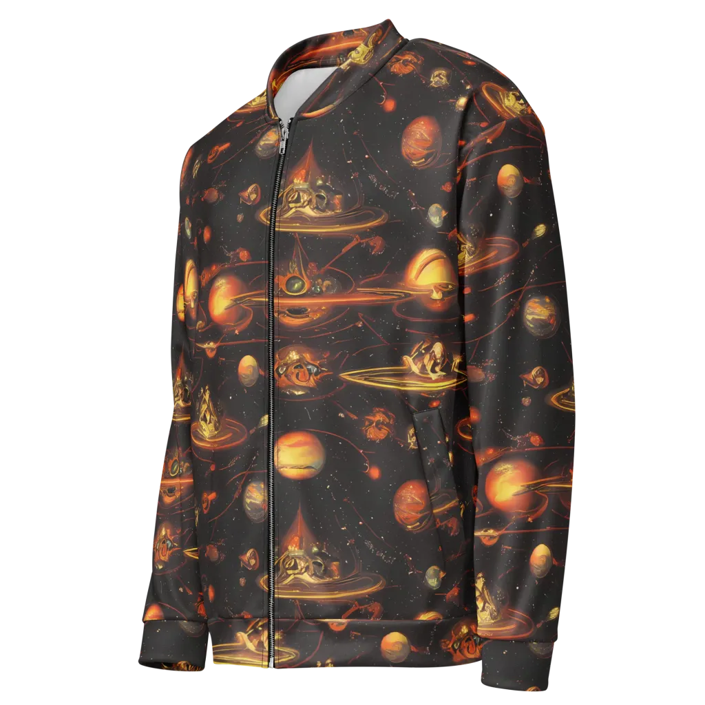 Murillo Vortex on Bomber Jacket — Left Front