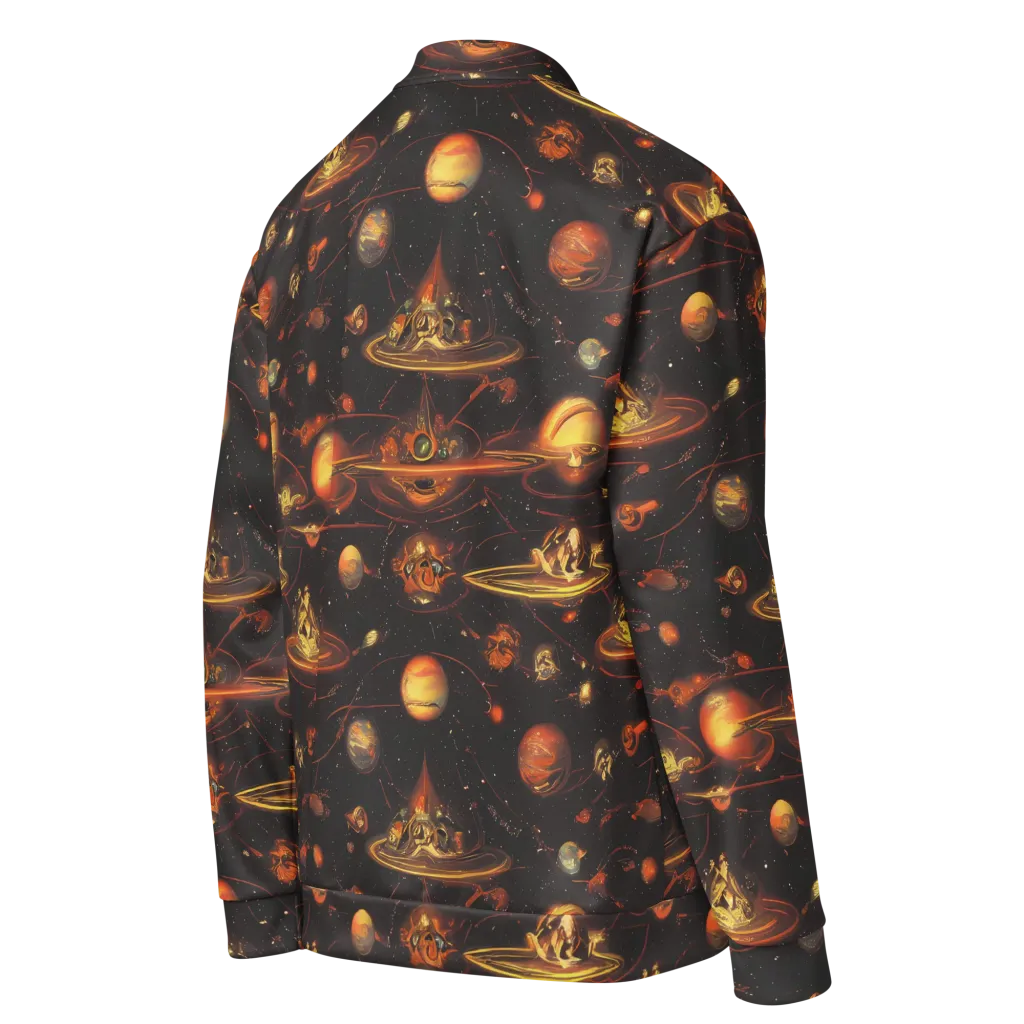Murillo Vortex on Bomber Jacket — Right Back