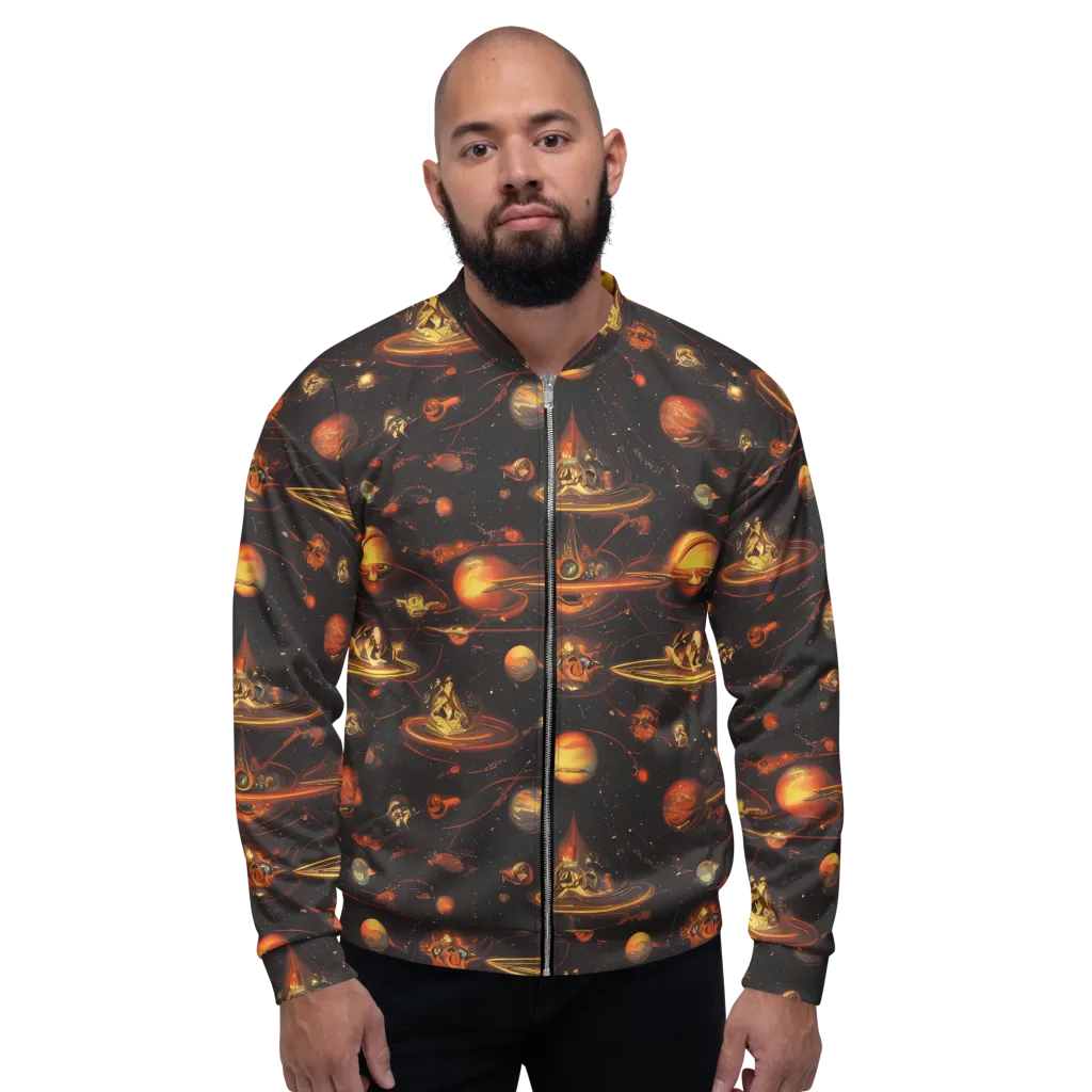 Murillo Vortex on Bomber Jacket — Front