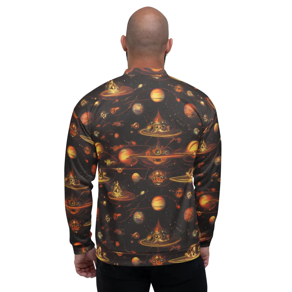 Murillo Vortex on Bomber Jacket — Back