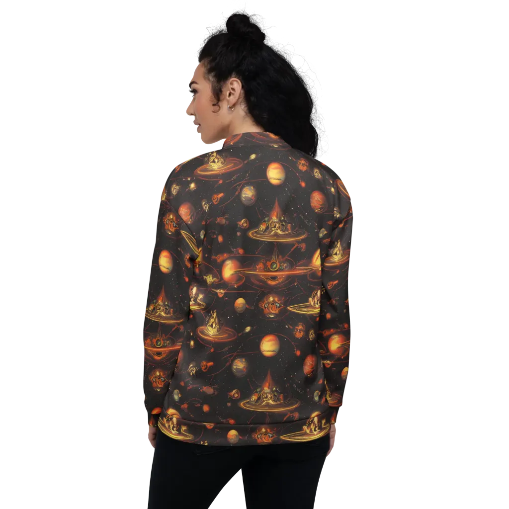 Murillo Vortex on Bomber Jacket — Back