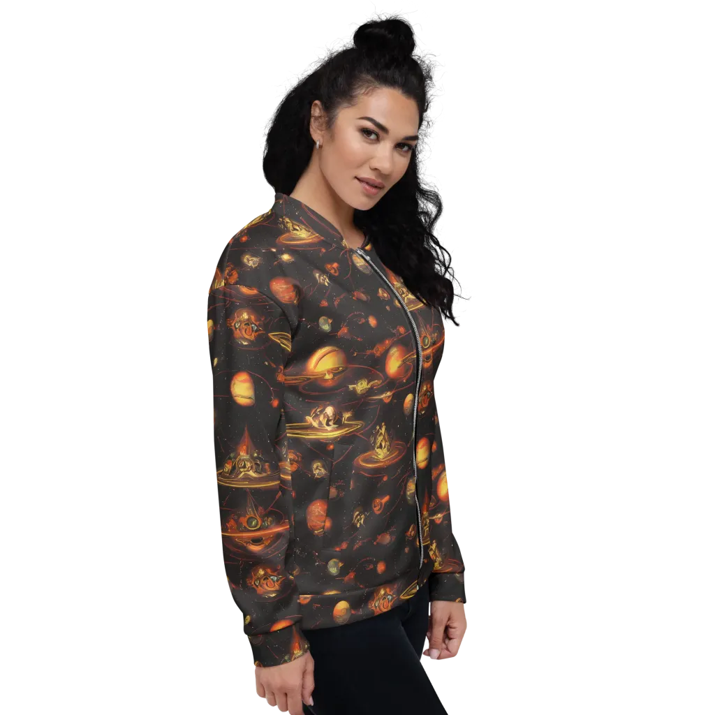 Murillo Vortex on Bomber Jacket — Right