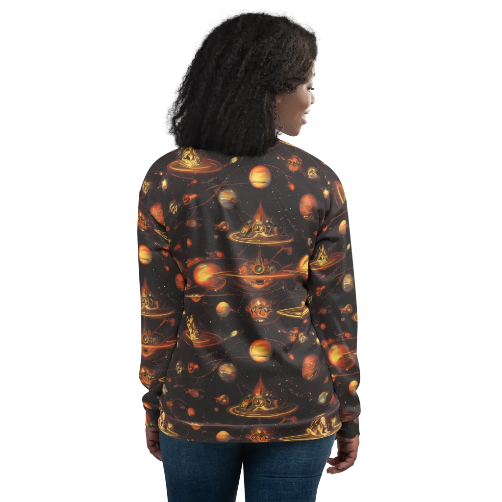 Murillo Vortex on Bomber Jacket — Back