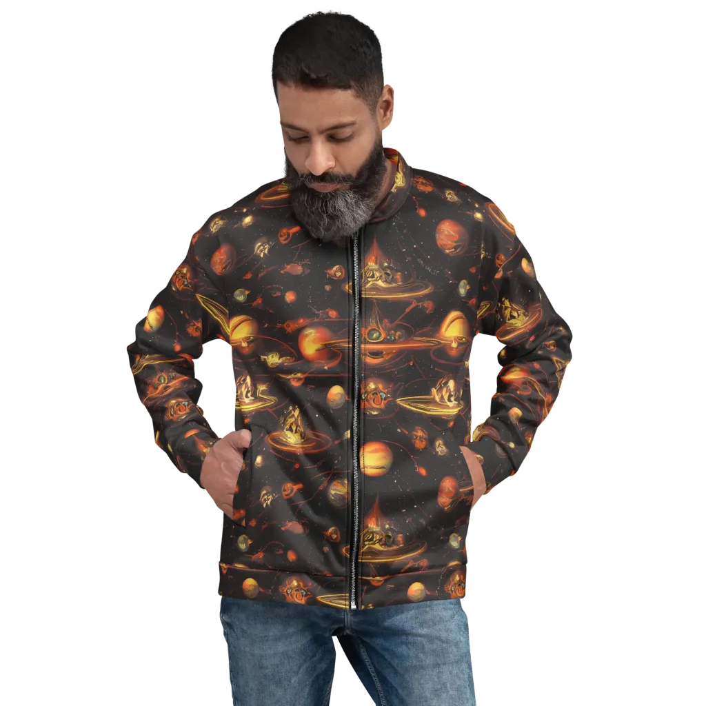 Murillo Vortex on Bomber Jacket — Front