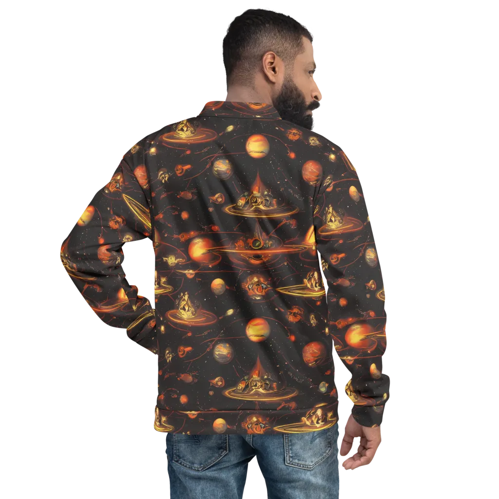 Murillo Vortex on Bomber Jacket — Back
