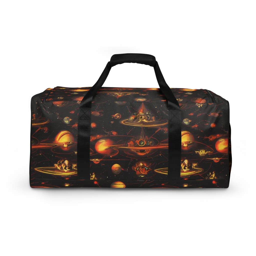 Murillo Vortex on Duffle Bag — Back